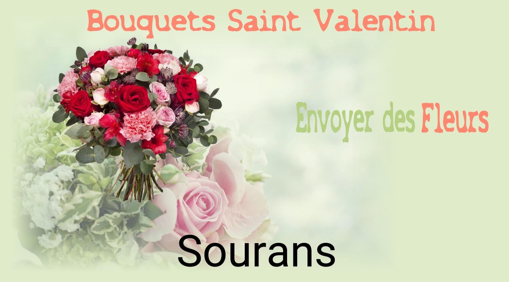 Roses de Saint-Valentin livrées à Sourans