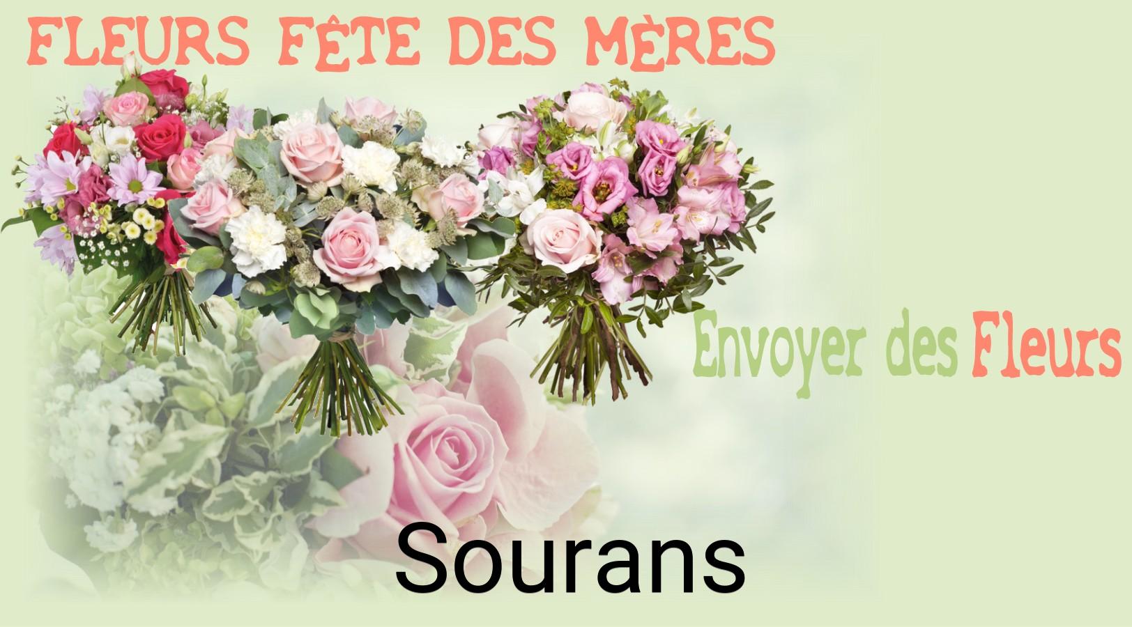 Bouquet de Fête des Mères livré à Sourans